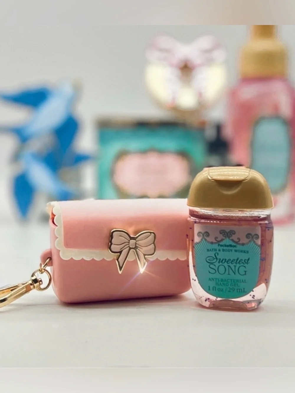 Bath & Body Works Sweetest Song 8 Pc Candle Wallflower Bow Gift Set